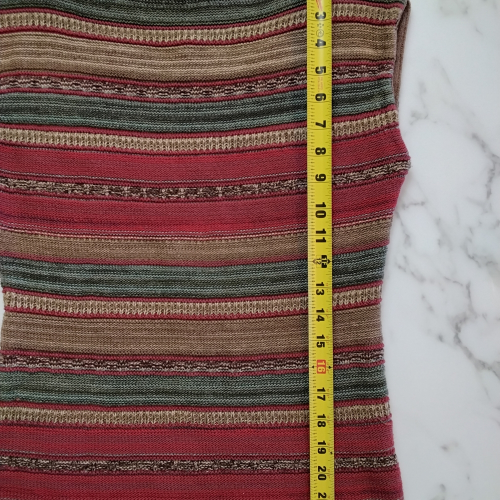 Ralph Lauren Sleeveless Cotton/Linen Sweater Vest. Size Small - Picture 7 of 7
